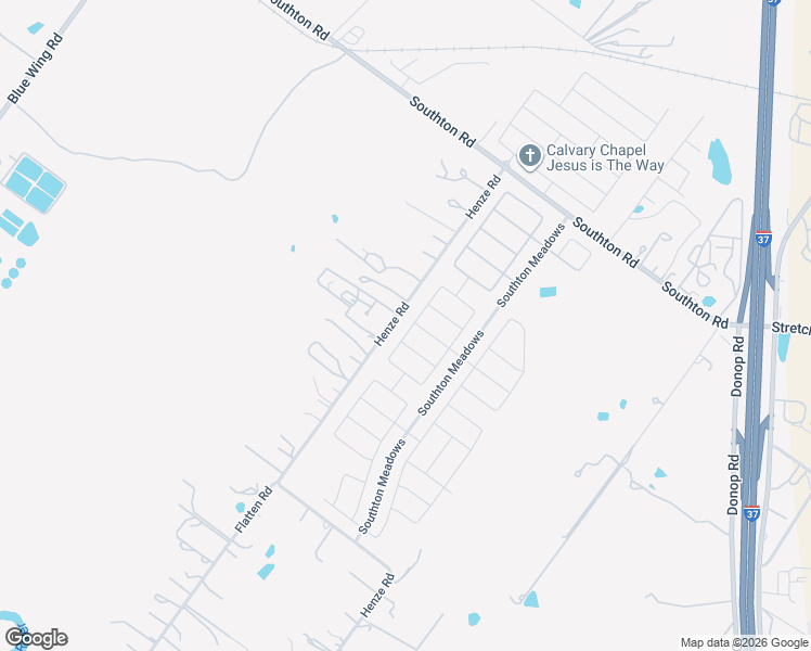 map of restaurants, bars, coffee shops, grocery stores, and more near 13400-14116 Henze Road in San Antonio