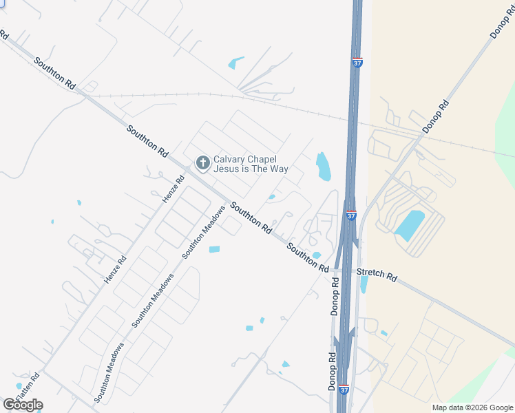 map of restaurants, bars, coffee shops, grocery stores, and more near 13326 Stetson Trail in San Antonio