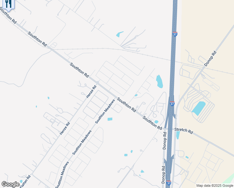 map of restaurants, bars, coffee shops, grocery stores, and more near 4522 Southton Way in San Antonio