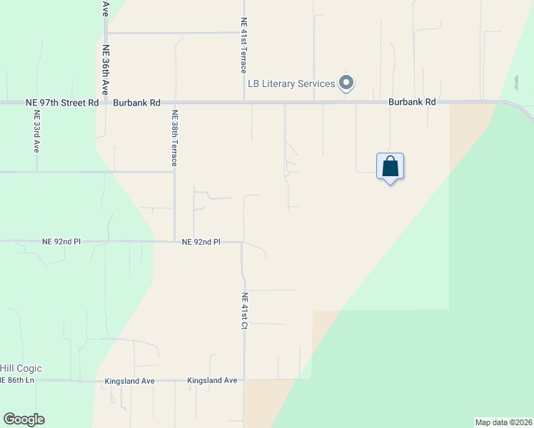 map of restaurants, bars, coffee shops, grocery stores, and more near 4286 Northeast 97th Street Road in Anthony