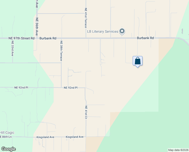 map of restaurants, bars, coffee shops, grocery stores, and more near 4286 Northeast 97th Street Road in Anthony