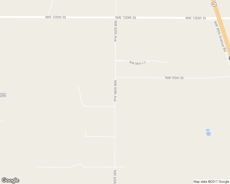 map of restaurants, bars, coffee shops, grocery stores, and more near 9196 Northwest 60th Avenue in Ocala