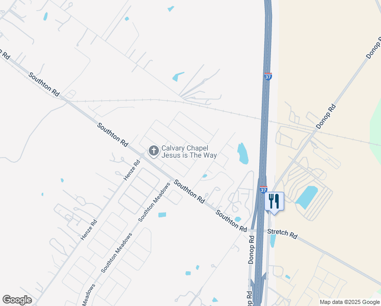 map of restaurants, bars, coffee shops, grocery stores, and more near 4523 Stetson Run in San Antonio