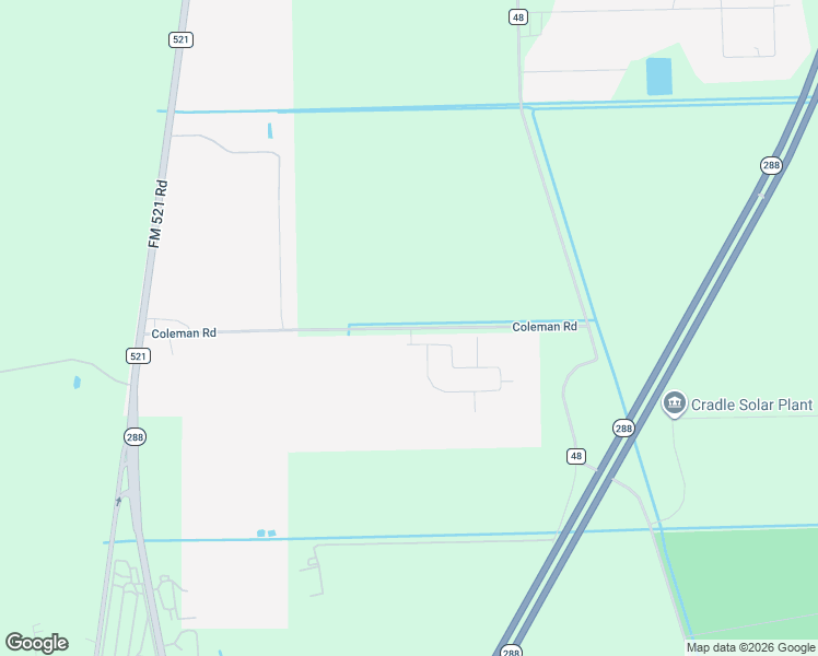 map of restaurants, bars, coffee shops, grocery stores, and more near 683 Coleman Road in Rosharon