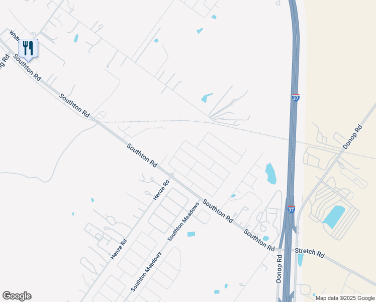 map of restaurants, bars, coffee shops, grocery stores, and more near 4319 Stetson Run in San Antonio