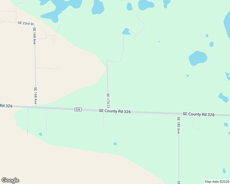 map of restaurants, bars, coffee shops, grocery stores, and more near 17511 Southeast 30th Street in Morriston