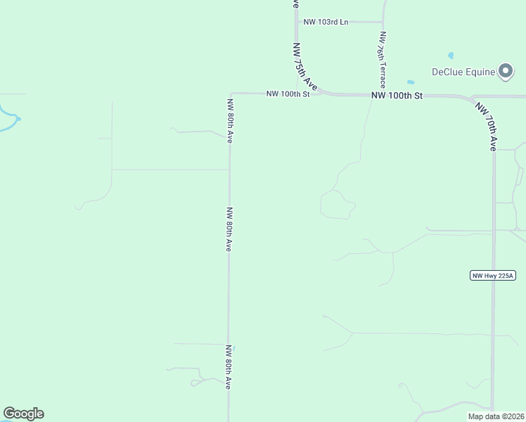 map of restaurants, bars, coffee shops, grocery stores, and more near 9549 Northwest 80th Avenue in Ocala