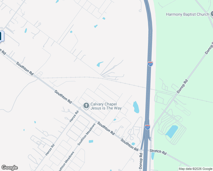 map of restaurants, bars, coffee shops, grocery stores, and more near 4423 Wrangler View in San Antonio