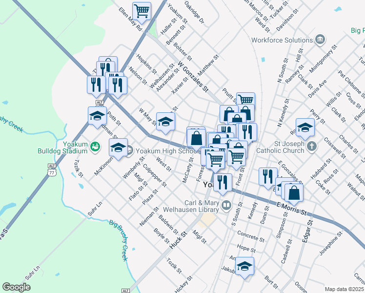 North Street, Yoakum TX Walk Score