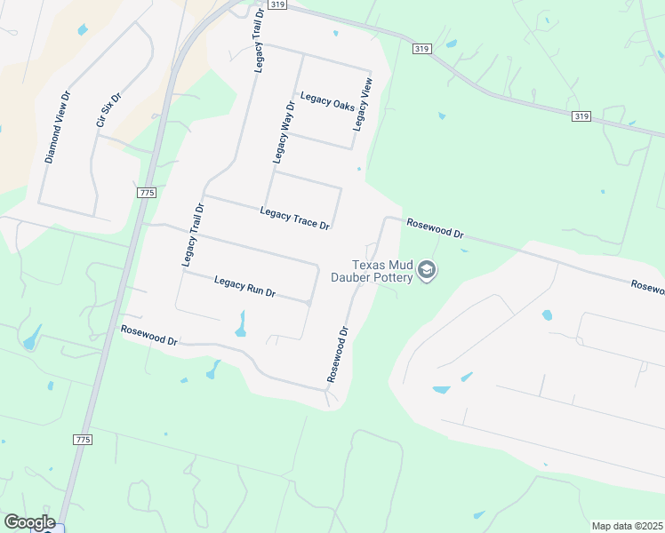 map of restaurants, bars, coffee shops, grocery stores, and more near 153 Legacy Ranch Drive in La Vernia