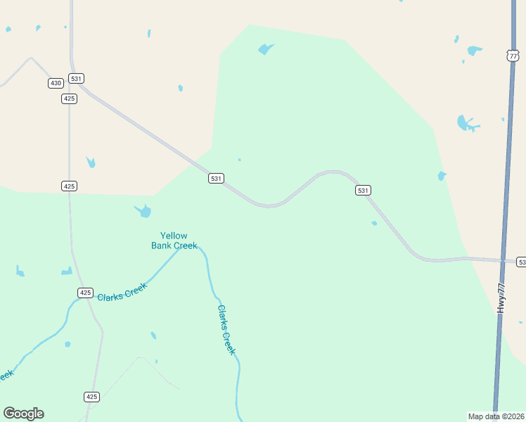 map of restaurants, bars, coffee shops, grocery stores, and more near 14893 Farm to Market 531 in Hallettsville
