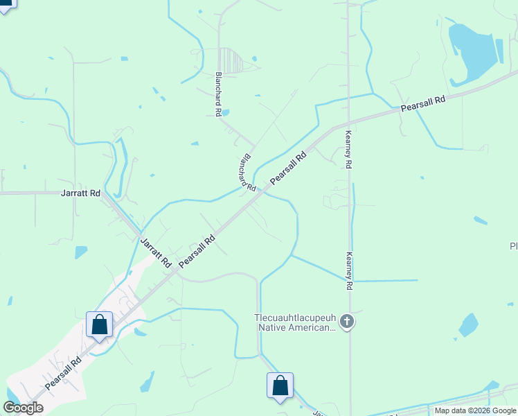 map of restaurants, bars, coffee shops, grocery stores, and more near 10620 Pearsall Road in Atascosa