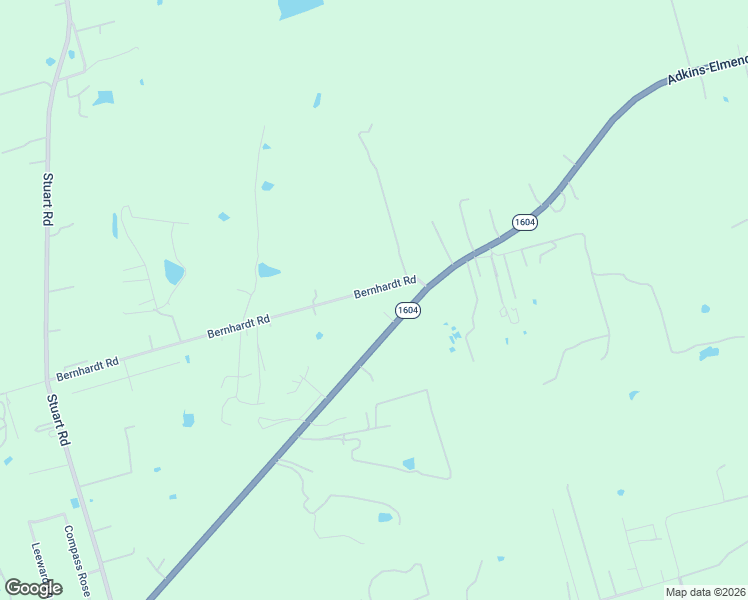 map of restaurants, bars, coffee shops, grocery stores, and more near 12695 Texas 1604 Loop in San Antonio