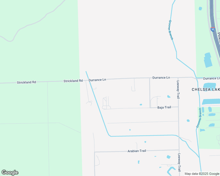 map of restaurants, bars, coffee shops, grocery stores, and more near 2379 Durrance Lane in Ormond Beach