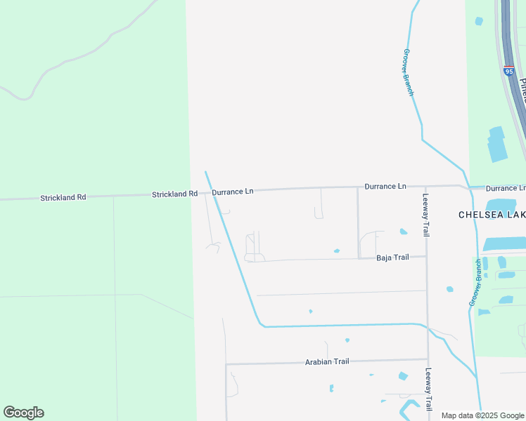 map of restaurants, bars, coffee shops, grocery stores, and more near 2379 Durrance Lane in Ormond Beach