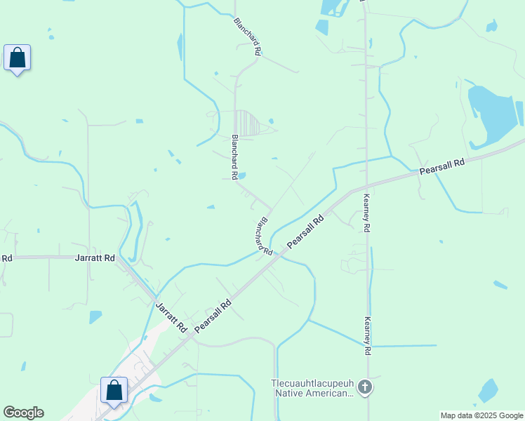map of restaurants, bars, coffee shops, grocery stores, and more near 10571 Pearsall Road in Atascosa