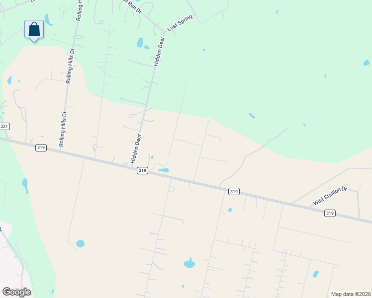 map of restaurants, bars, coffee shops, grocery stores, and more near 113 Settlement Pass in La Vernia