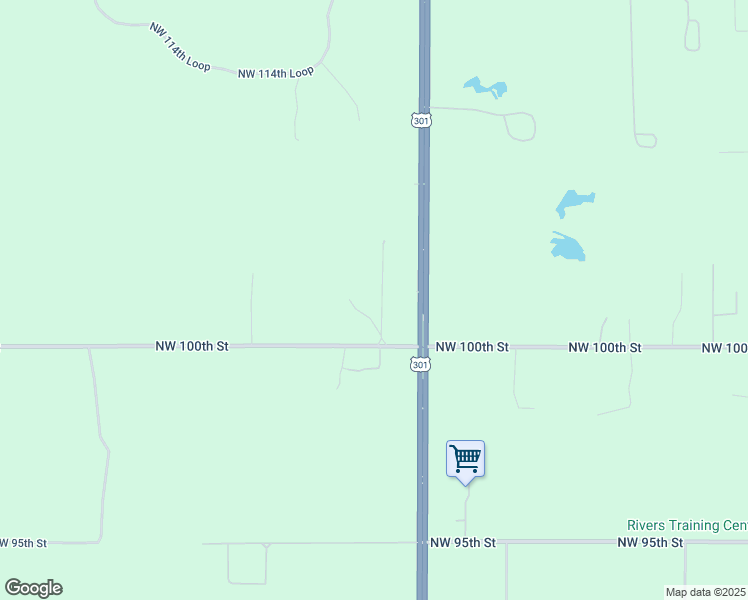 map of restaurants, bars, coffee shops, grocery stores, and more near 10149 NW 17th Ave in Reddick
