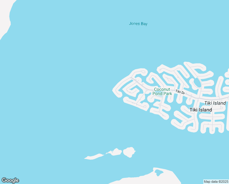map of restaurants, bars, coffee shops, grocery stores, and more near 123 Isles End Road in Tiki Island