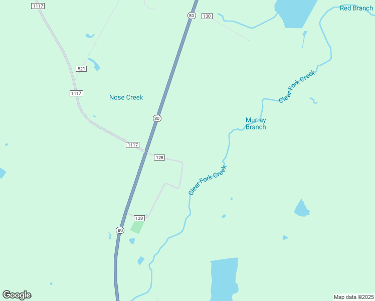 map of restaurants, bars, coffee shops, grocery stores, and more near 527 County Road 128 in Nixon