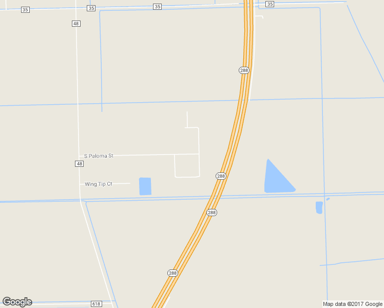 map of restaurants, bars, coffee shops, grocery stores, and more near 1080 South Paloma Drive in Rosharon