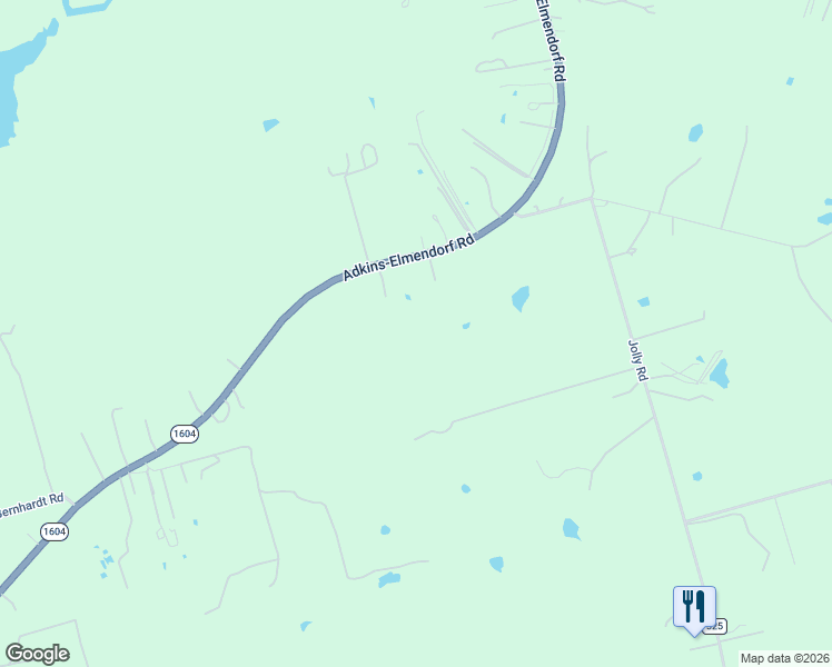 map of restaurants, bars, coffee shops, grocery stores, and more near 11770 Texas 1604 Loop in San Antonio