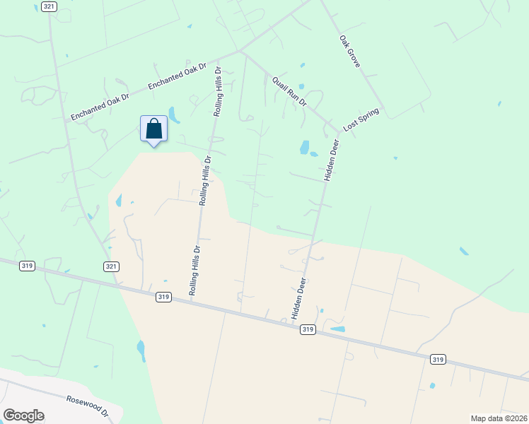 map of restaurants, bars, coffee shops, grocery stores, and more near 544 Jacobs Lane in La Vernia