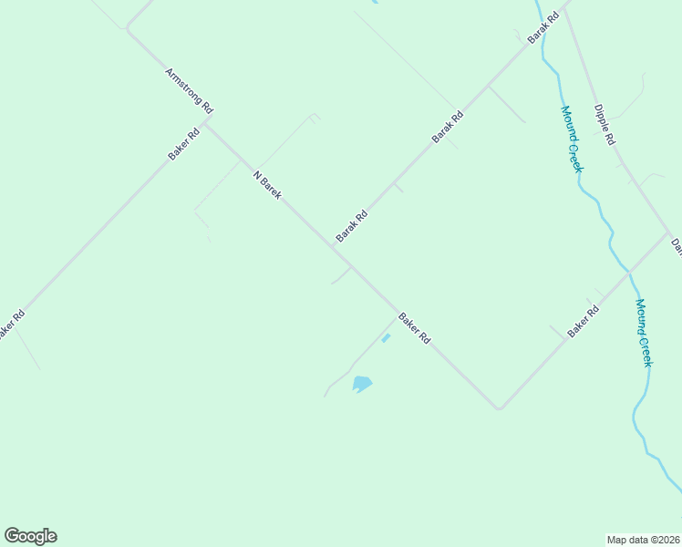 map of restaurants, bars, coffee shops, grocery stores, and more near 16653 County Road 522 in Guy