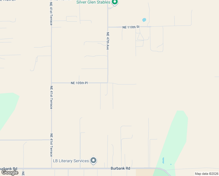 map of restaurants, bars, coffee shops, grocery stores, and more near 4730 Northeast 105th Place in Anthony