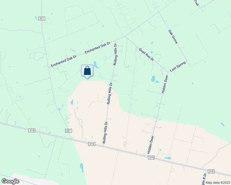 map of restaurants, bars, coffee shops, grocery stores, and more near 120 Rolling Hills Drive in La Vernia
