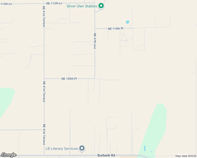 map of restaurants, bars, coffee shops, grocery stores, and more near 4730 Northeast 105th Place in Anthony