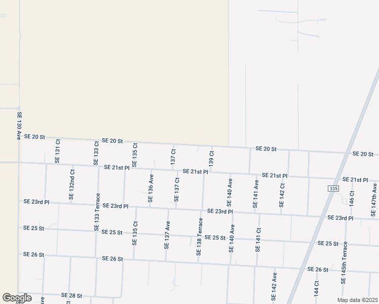 map of restaurants, bars, coffee shops, grocery stores, and more near 13750 Southeast 20 Street in Morriston