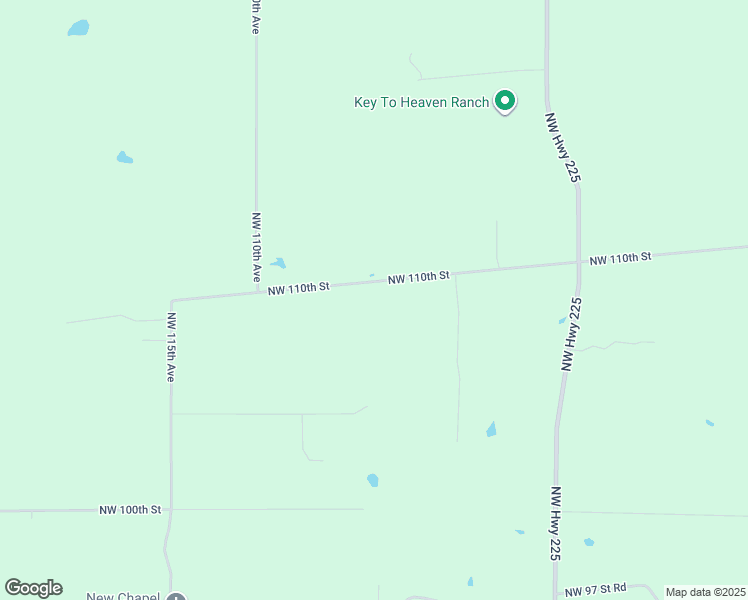 map of restaurants, bars, coffee shops, grocery stores, and more near 10200-10498 Northwest 110th Street in Reddick