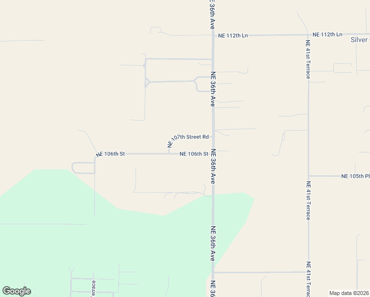 map of restaurants, bars, coffee shops, grocery stores, and more near 3470 Northeast 107th Street Road in Anthony