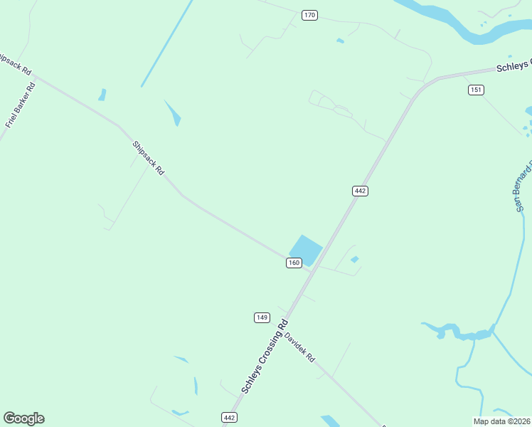 map of restaurants, bars, coffee shops, grocery stores, and more near Shipsack Road in Wharton County