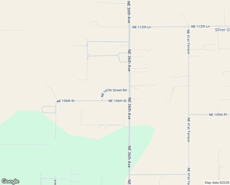 map of restaurants, bars, coffee shops, grocery stores, and more near 3470 Northeast 107th Street Road in Anthony