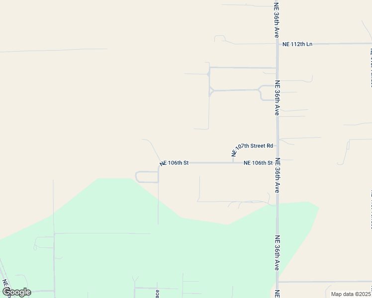 map of restaurants, bars, coffee shops, grocery stores, and more near 3055 Northeast 106th Street in Anthony
