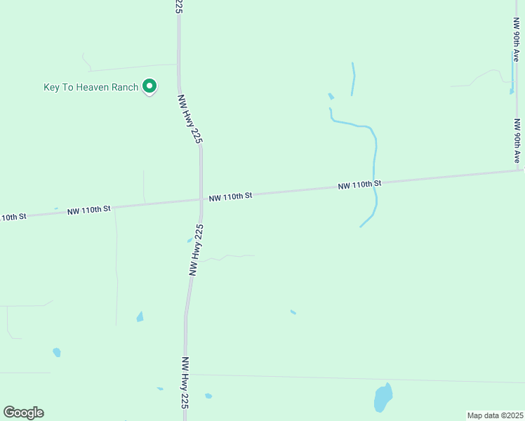 map of restaurants, bars, coffee shops, grocery stores, and more near 10216 Northwest 110th Street in Reddick