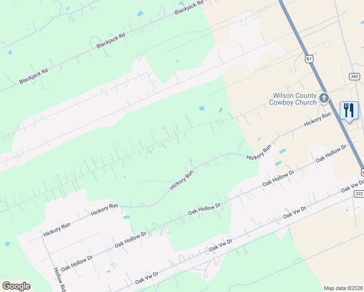 map of restaurants, bars, coffee shops, grocery stores, and more near 175 Ranch Country Drive in La Vernia