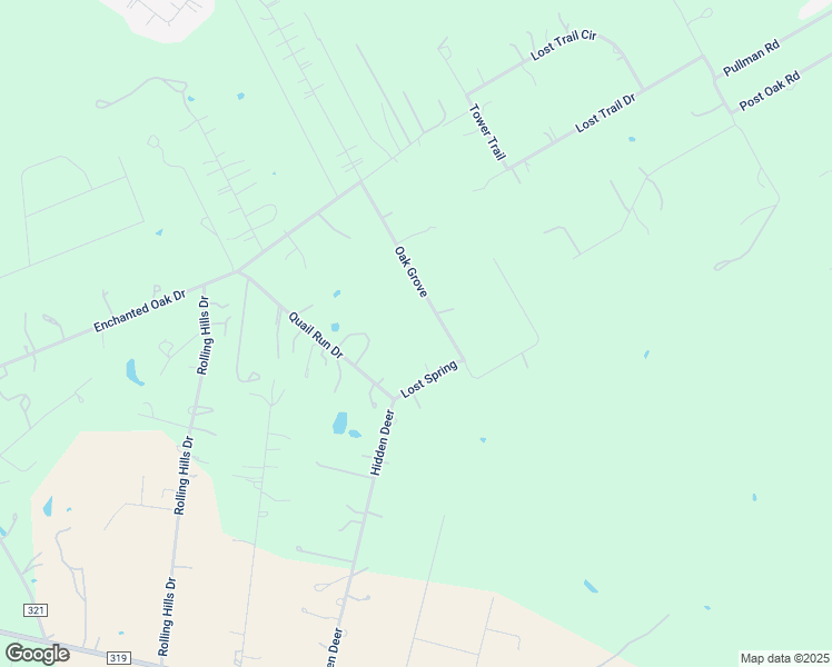 map of restaurants, bars, coffee shops, grocery stores, and more near 216 Oak Grove in La Vernia