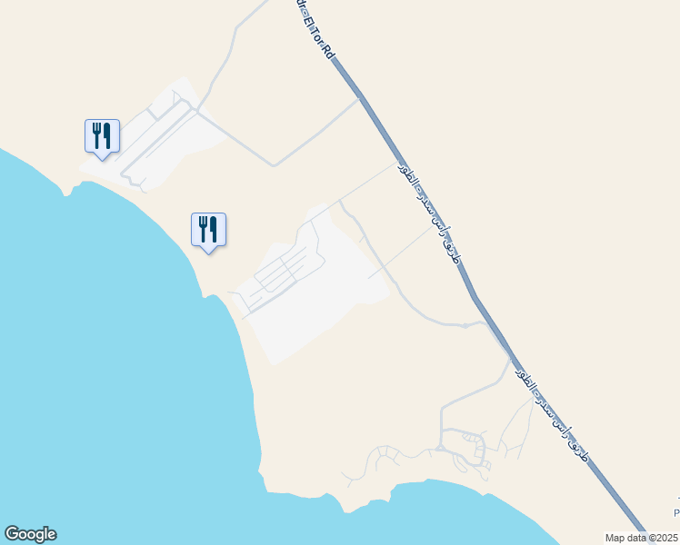 map of restaurants, bars, coffee shops, grocery stores, and more near in Abu Zenima