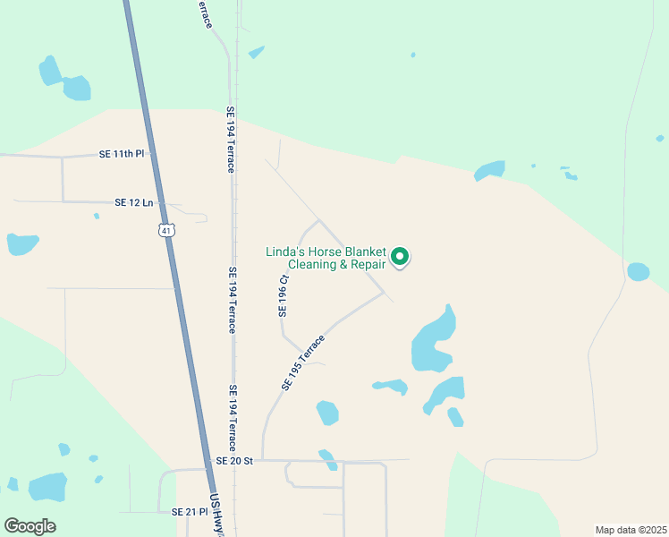 map of restaurants, bars, coffee shops, grocery stores, and more near 19830 Southeast 15th Place in Morriston