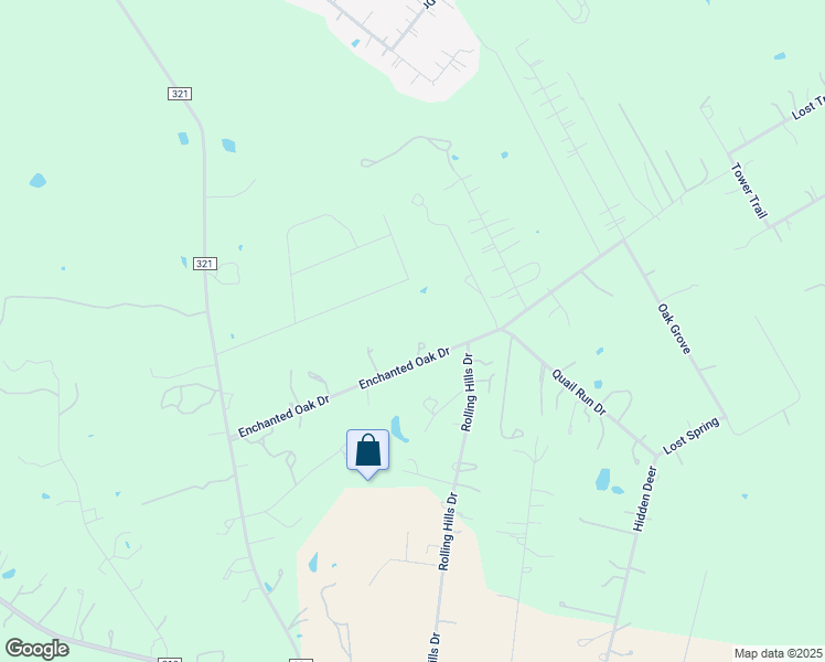 map of restaurants, bars, coffee shops, grocery stores, and more near 515 Enchanted Oak Dr in La Vernia