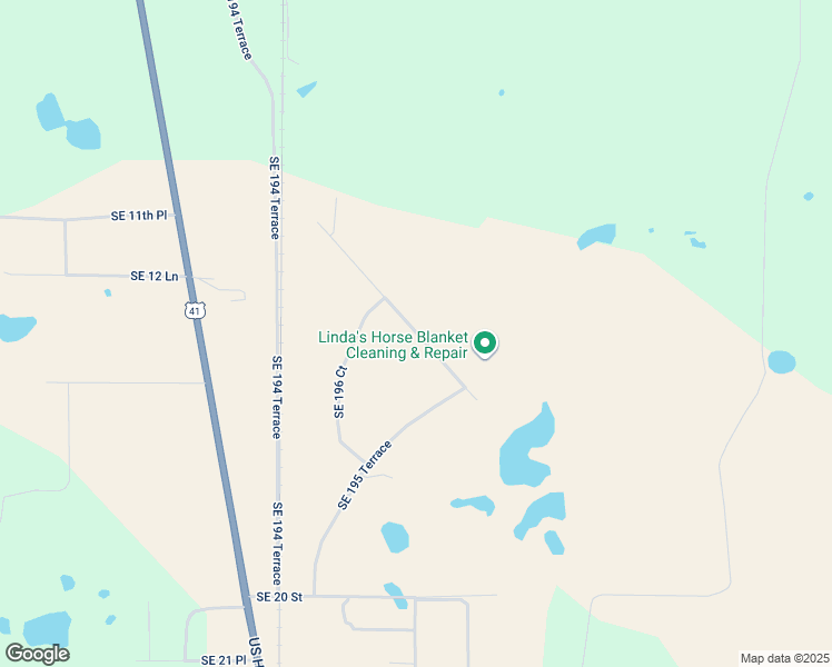 map of restaurants, bars, coffee shops, grocery stores, and more near 19830 Southeast 15th Place in Morriston