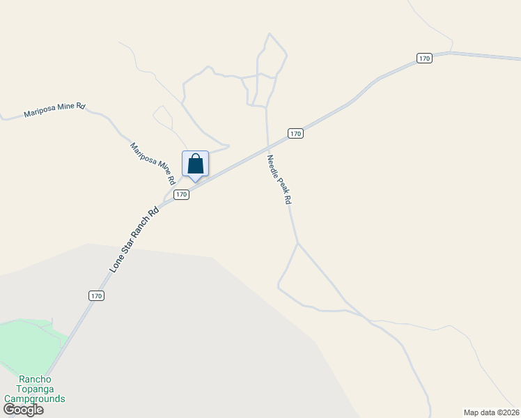 map of restaurants, bars, coffee shops, grocery stores, and more near in Study Butte-Terlingua