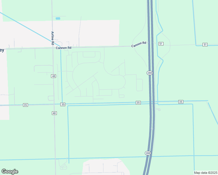 map of restaurants, bars, coffee shops, grocery stores, and more near County Road 35 in Rosharon