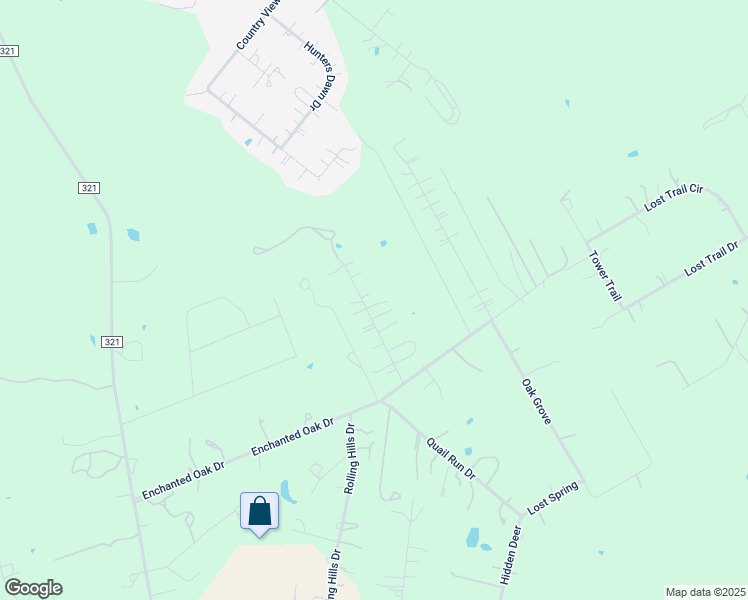 map of restaurants, bars, coffee shops, grocery stores, and more near 128 Chuckwagon Drive in La Vernia
