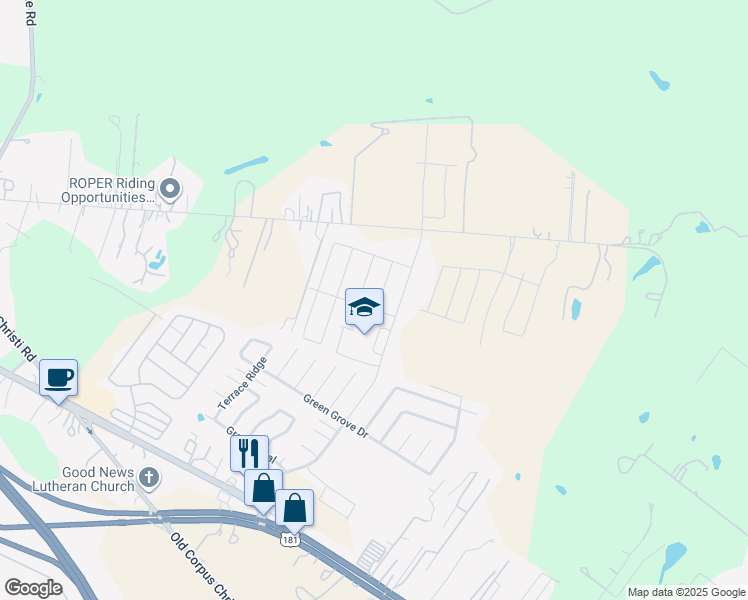 map of restaurants, bars, coffee shops, grocery stores, and more near 10563 Green Rock Dr in San Antonio