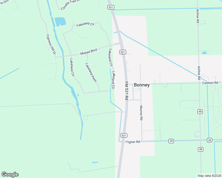 map of restaurants, bars, coffee shops, grocery stores, and more near 1239 Lakeland Circle in Rosharon