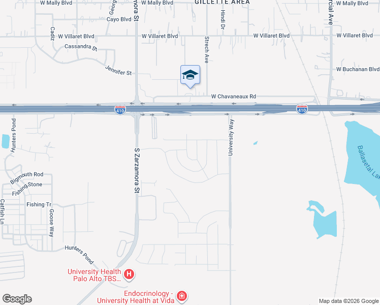 map of restaurants, bars, coffee shops, grocery stores, and more near 1048-1282 Southwest Loop 410 in San Antonio